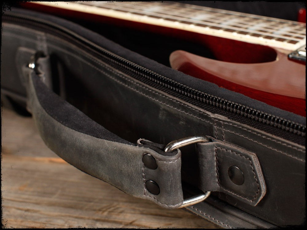 Leather Guitar Case for Electric Guitar