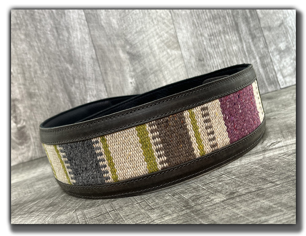 Zuma - Aged Steel Leather Guitar Strap - Numbered Limited Edition