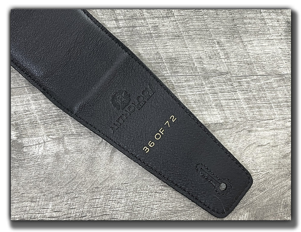 Zuma - Tobacco Leather Guitar Strap - Numbered Limited Edition
