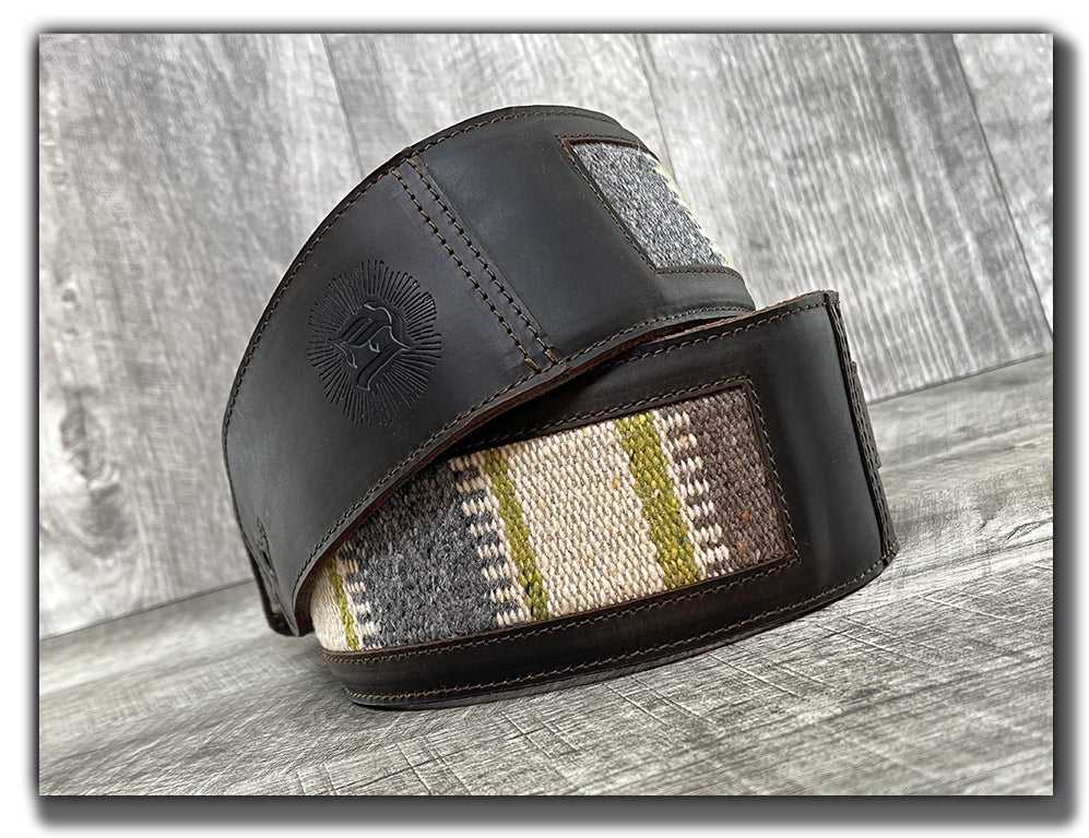 Zuma - Whiskey Brown Leather Guitar Strap - Numbered Limited Edition