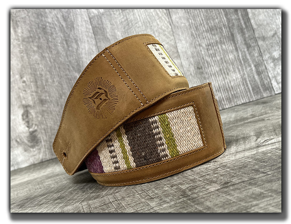 Zuma - Tobacco Leather Guitar Strap - Numbered Limited Edition