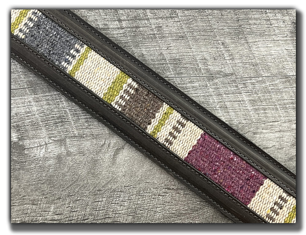 Zuma - Aged Steel Leather Guitar Strap - Numbered Limited Edition