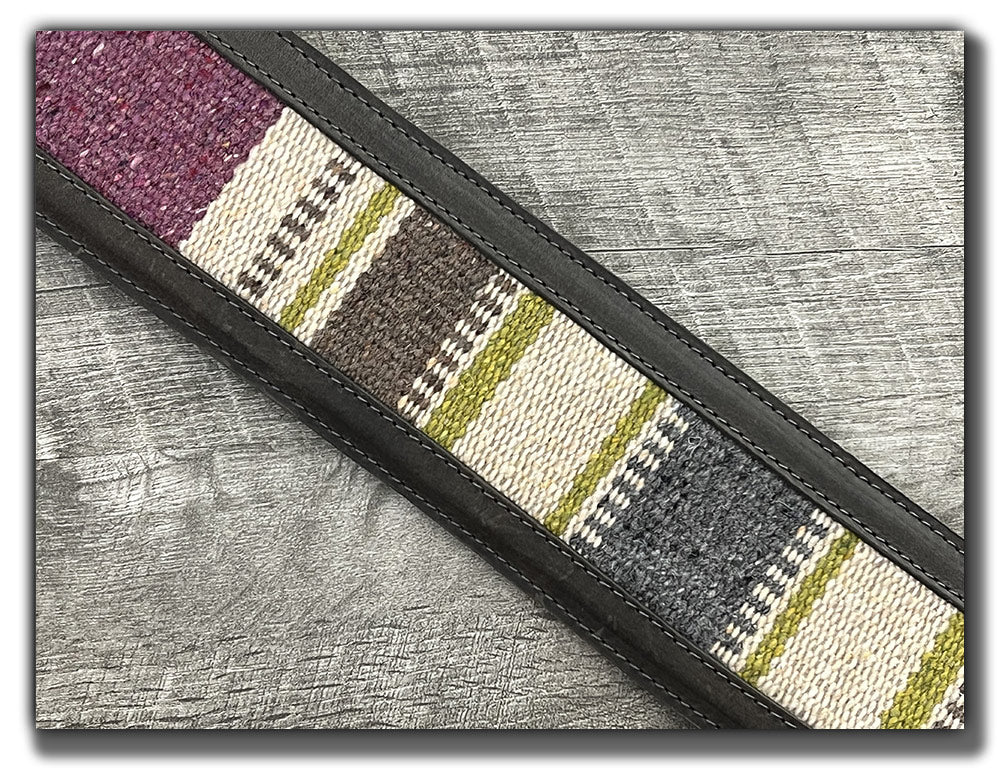 Zuma - Aged Steel Leather Guitar Strap - Numbered Limited Edition