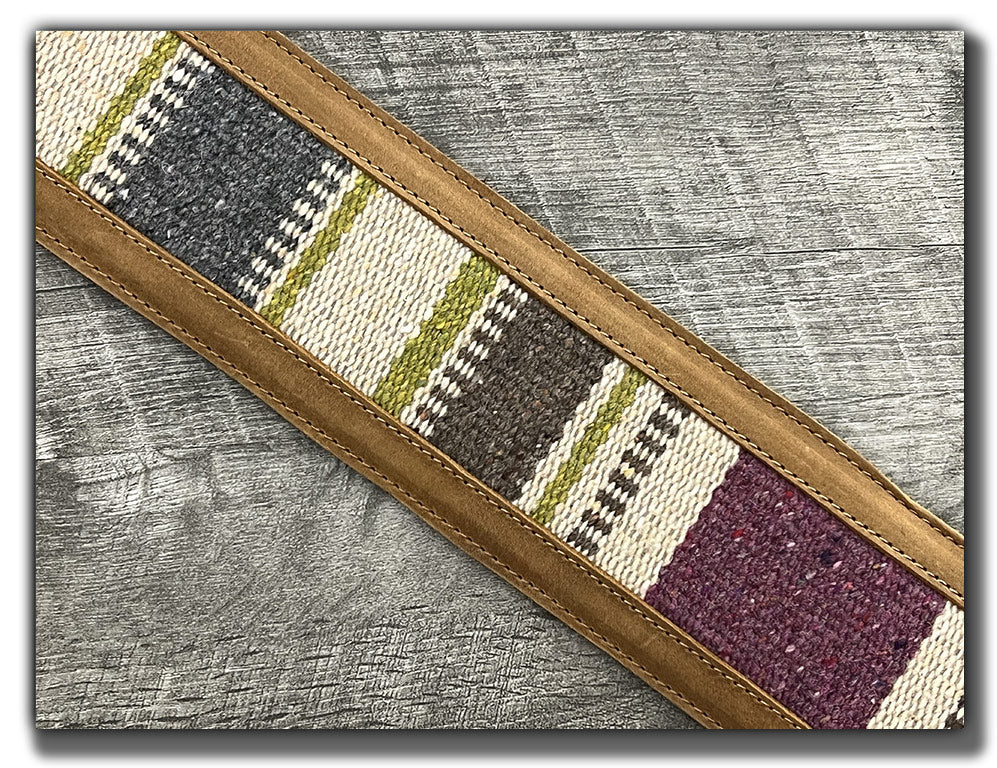 Zuma - Tobacco Leather Guitar Strap - Numbered Limited Edition