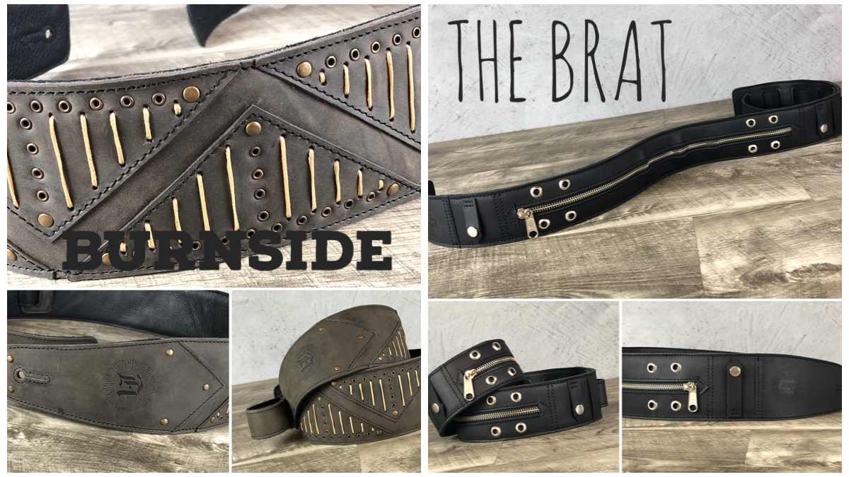 Anthology Gear Releases Two New Guitar Straps “Burnside” and “The Brat” This 2019 Holiday Season