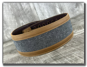Zenith - Tobacco Leather Guitar Strap - Numbered Limited Edition