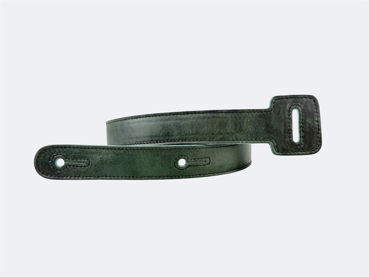 Jumbo Tongue Strap Extension - Veg Tan Nightfern Green