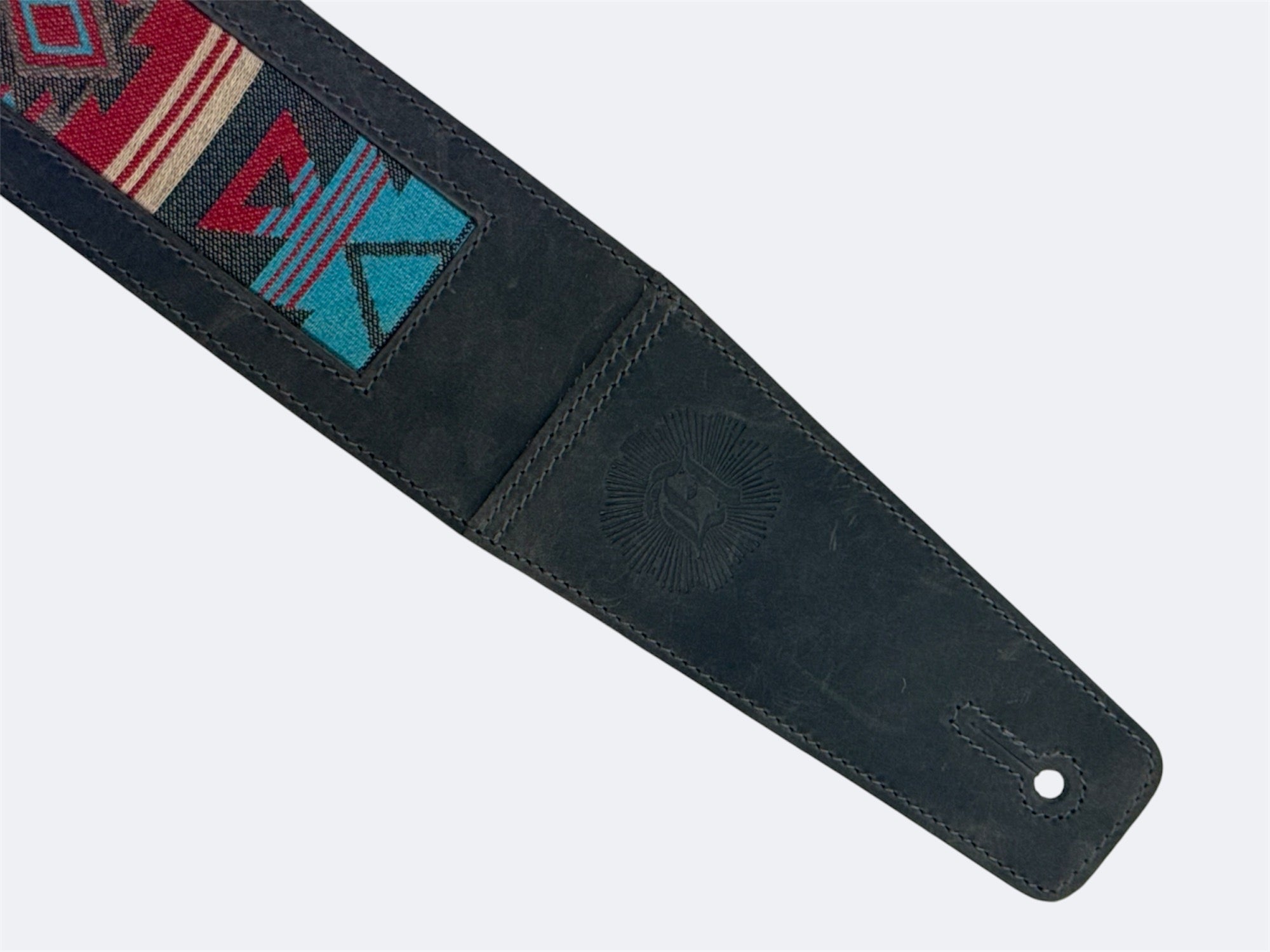 Crosswinds - Aged Steel Leather Guitar Strap - Numbered Limited Edition