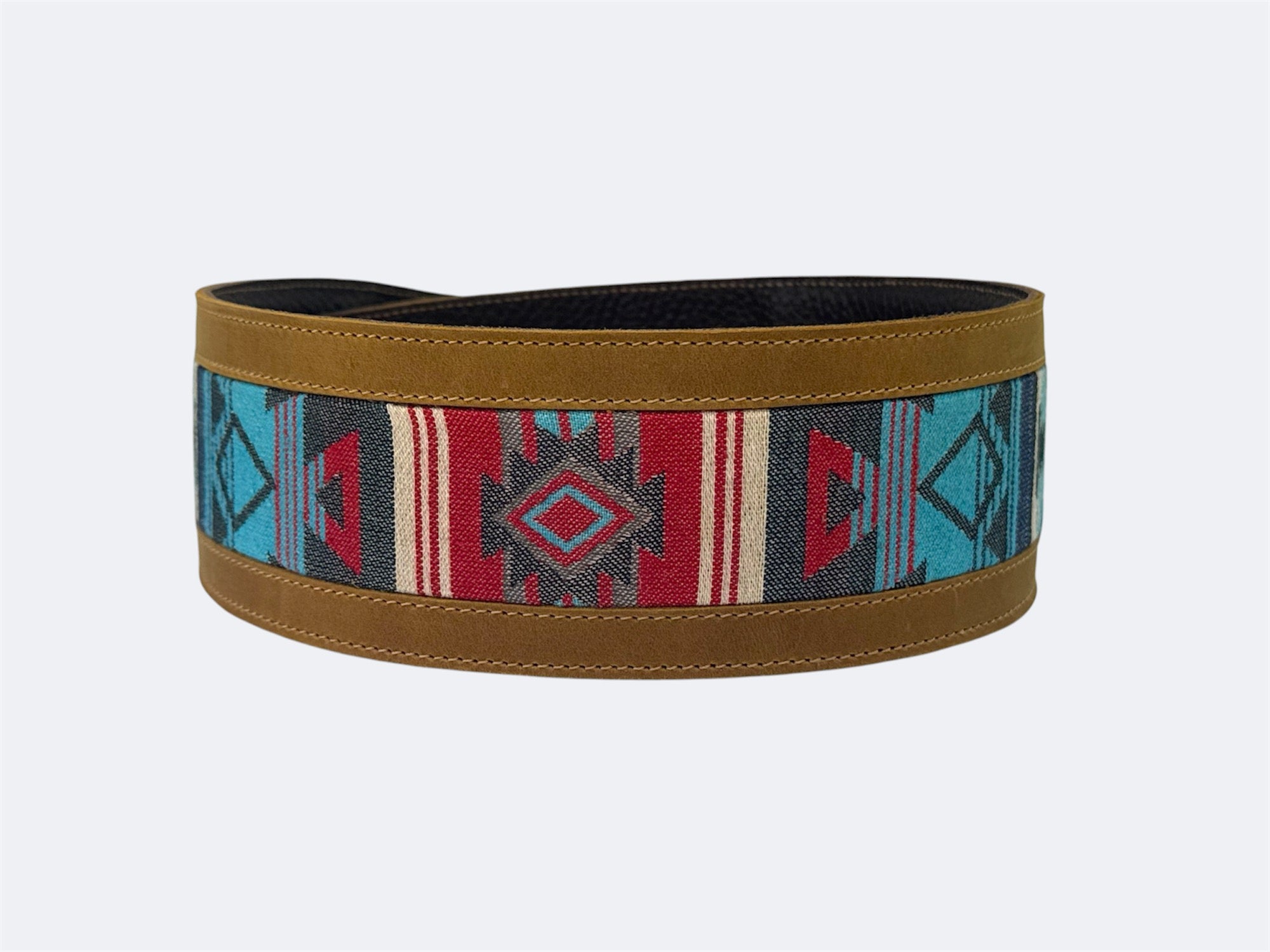 Crosswinds - Tobacco Leather Guitar Strap - Numbered Limited Edition