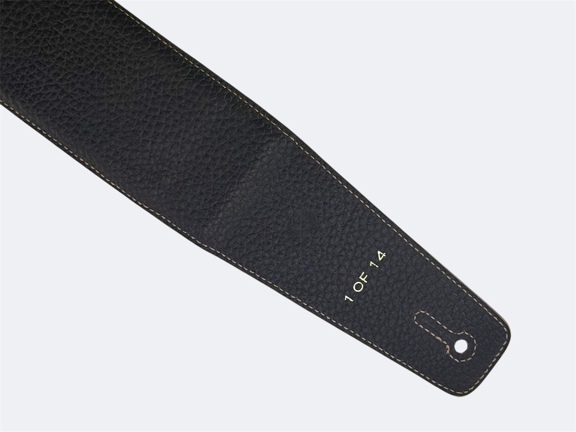 Crosswinds - Tobacco Leather Guitar Strap - Numbered Limited Edition