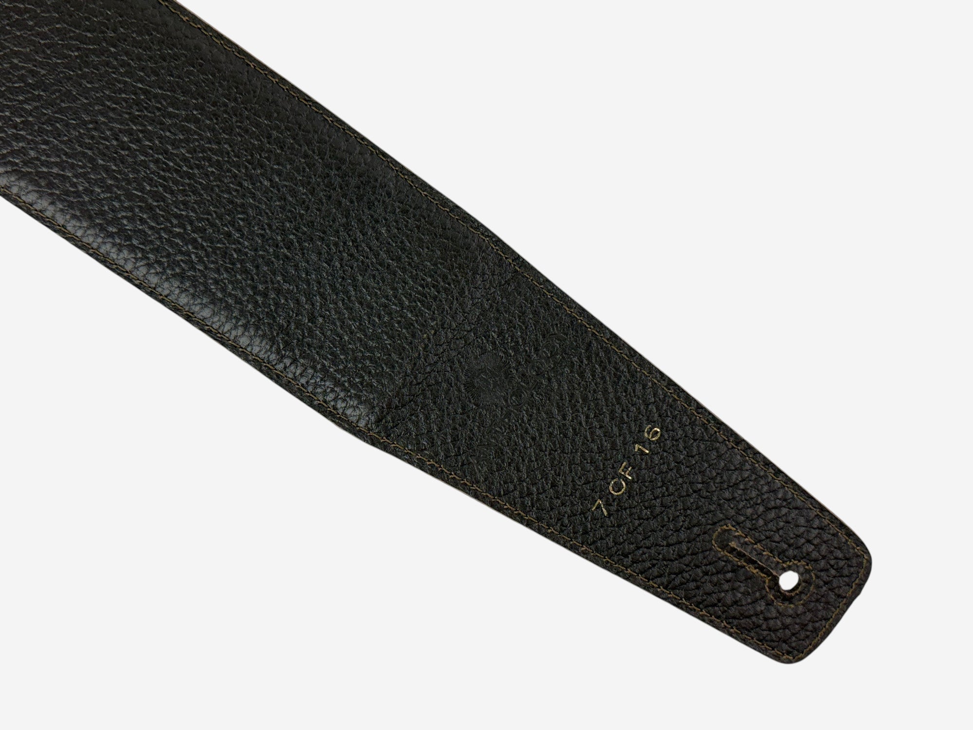 Base Camp - Whiskey Brown Leather Guitar Strap - Numbered Limited Edition