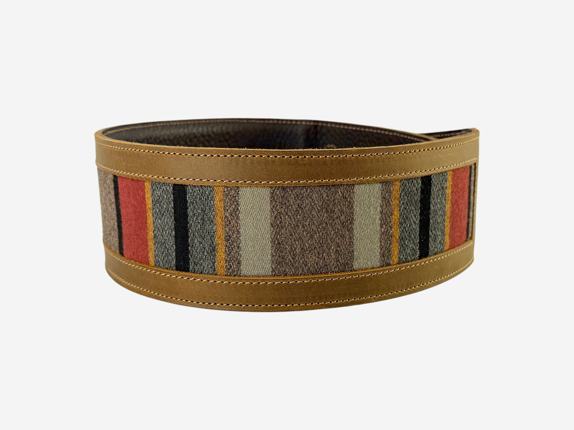 Base Camp - Tobacco Leather Guitar Strap - Numbered Limited Edition