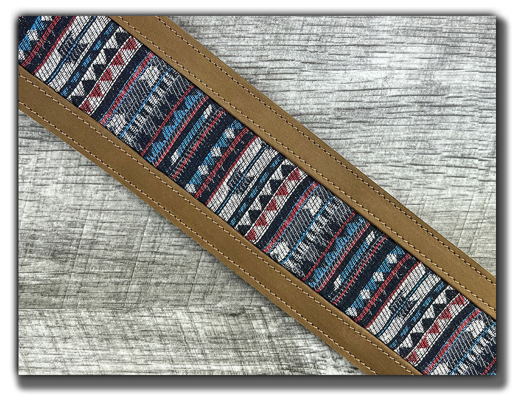 Americana - Tobacco Leather Guitar Strap - Numbered Limited Edition