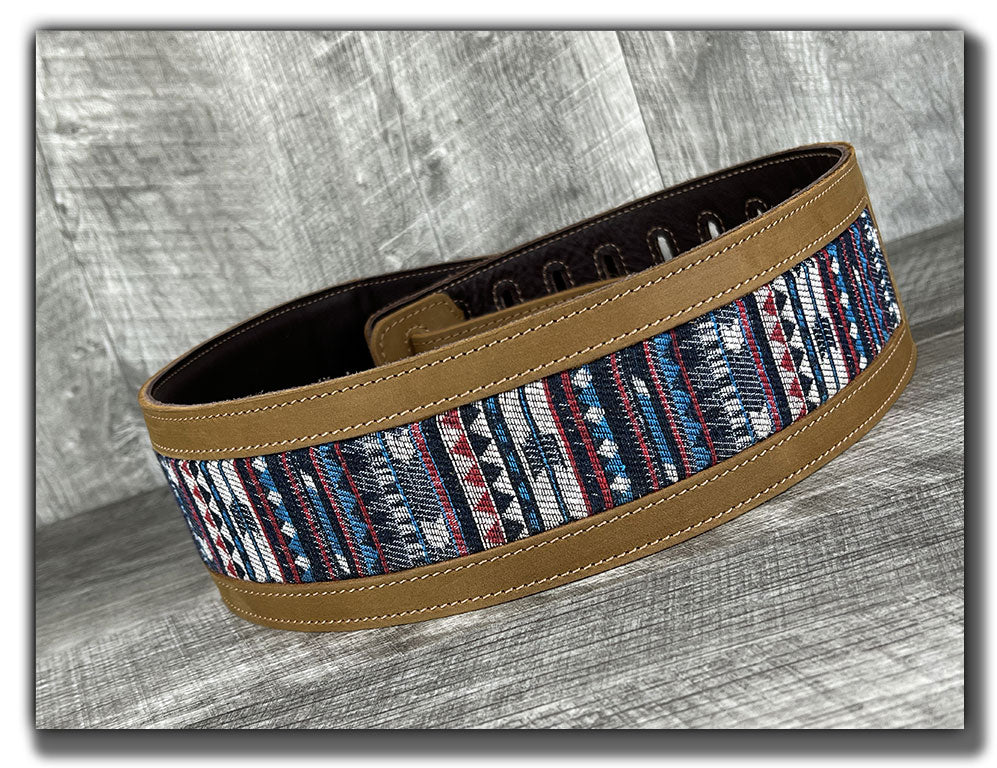 Americana - Tobacco Leather Guitar Strap - Numbered Limited Edition
