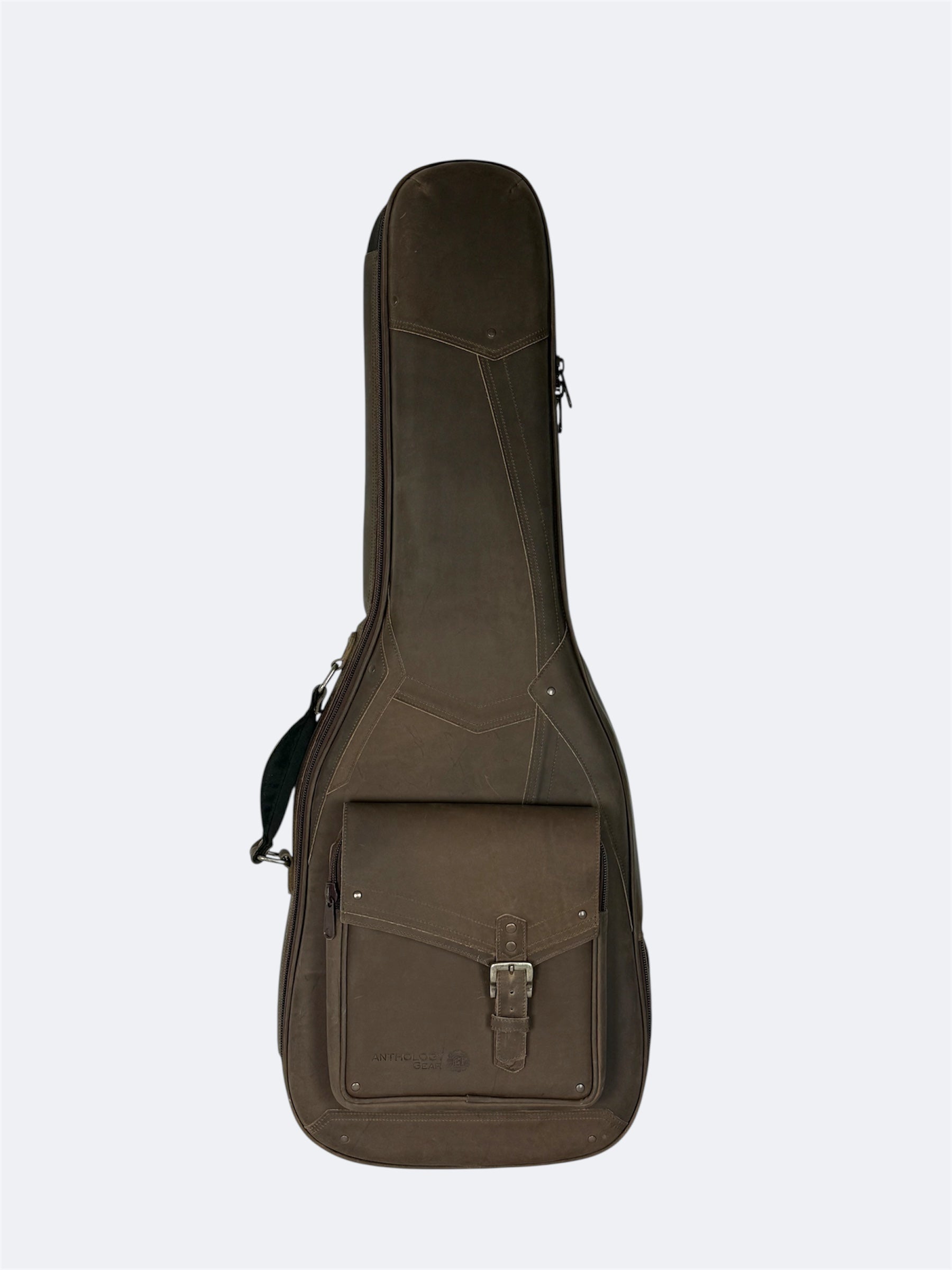 “The Revelator” Leather Guitar Case for Electric Guitars