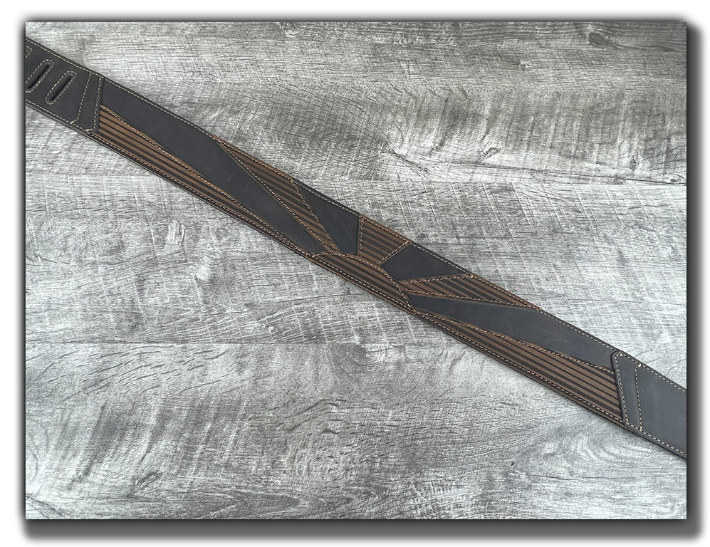 Haleakala - Leather Guitar Strap