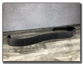 B-STOCK - The Reticent - Aged Steel Leather Guitar Strap