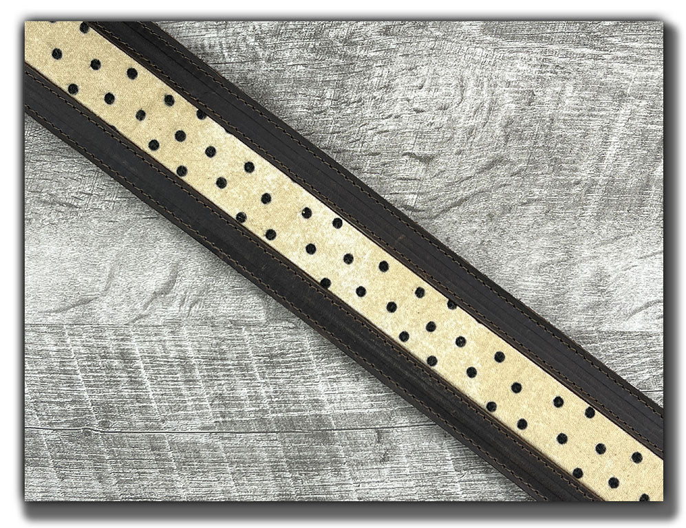 Winston - Whiskey Brown Leather Guitar Strap - Numbered Limited Edition