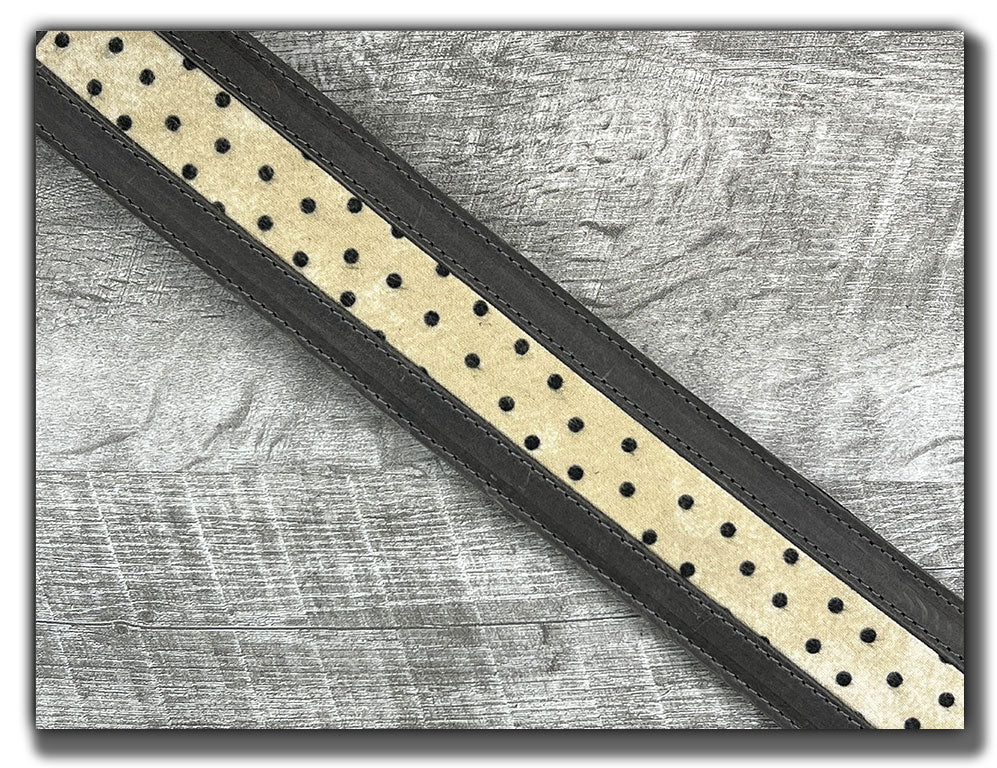 Winston - Aged Steel Leather Guitar Strap - Numbered Limited Edition