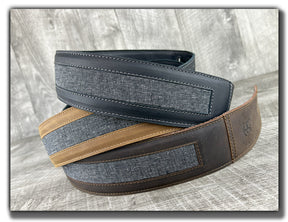 Zenith - Carbon Black Leather Guitar Strap - Numbered Limited Edition