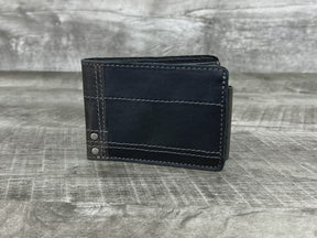 Bi-Fold Pick Wallet - Aged Steel