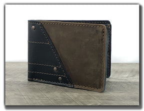 Chain Wallet with Guitar Pick Slots (With or Without Chain) - Whiskey Brown - CLEARING OUT OLD STYLE WITH ID SLOT