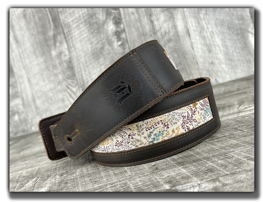 Wildwood - Whiskey Brown Leather Guitar Strap