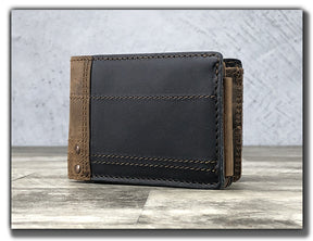 Bi-Fold Pick Wallet - Whiskey Brown