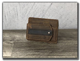 Compact Pick Wallet - Whiskey Brown