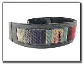 El Camino - Aged Steel / Baja Leather Guitar Strap