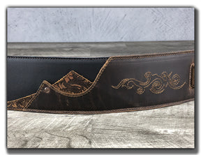 Shadowlands - TriTone Leather Guitar Strap