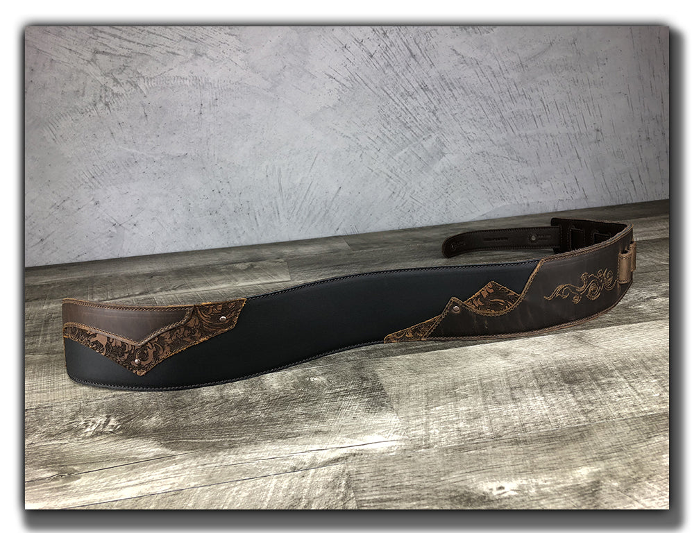 Shadowlands - TriTone Leather Guitar Strap