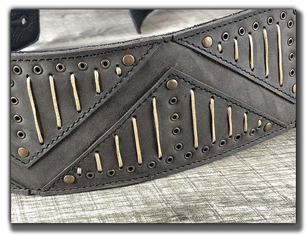 Burnside - Leather Guitar Strap