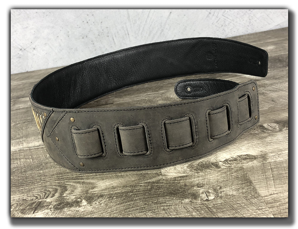 Burnside - Leather Guitar Strap