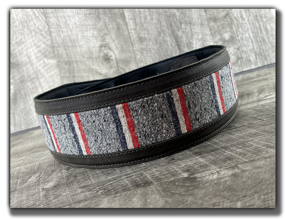 Scout - Aged Steel Leather Guitar Strap - Numbered Limited Edition