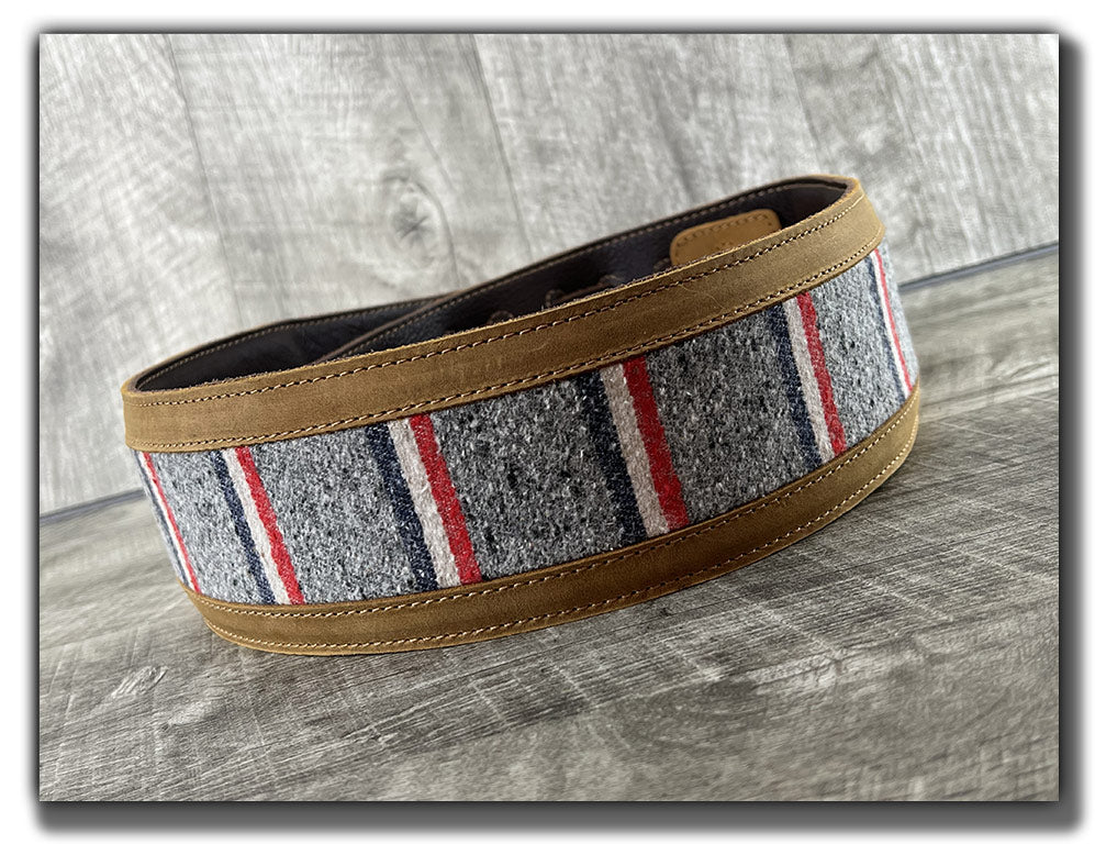 Scout - Tobacco Leather Guitar Strap - Numbered Limited Edition