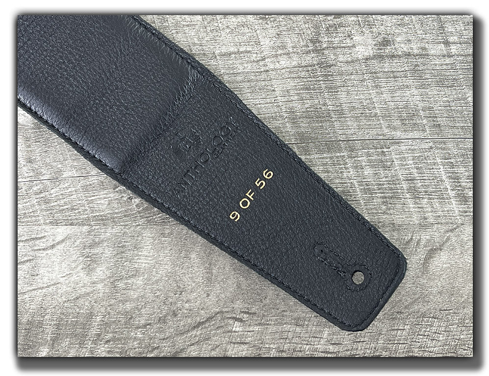 Scout - Aged Steel Leather Guitar Strap - Numbered Limited Edition