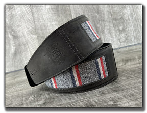 Scout - Aged Steel Leather Guitar Strap - Numbered Limited Edition