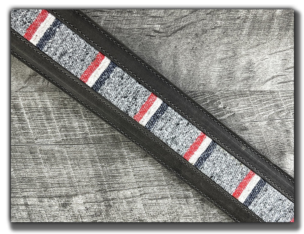 Scout - Aged Steel Leather Guitar Strap - Numbered Limited Edition