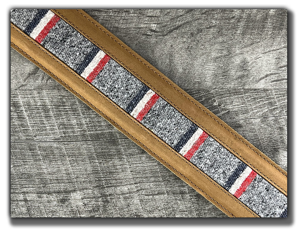 Scout - Tobacco Leather Guitar Strap - Numbered Limited Edition