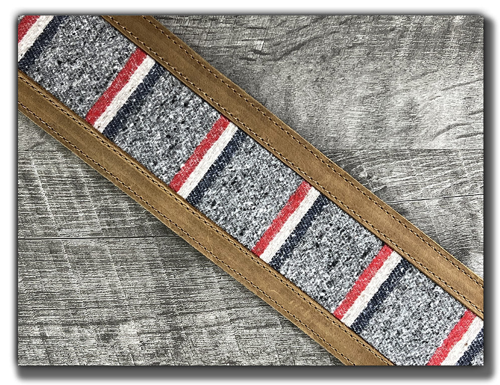 Scout - Tobacco Leather Guitar Strap - Numbered Limited Edition