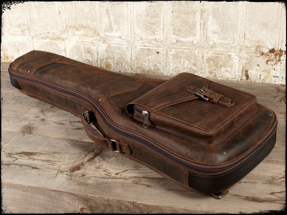 Leather Guitar Case for Electric Guitar