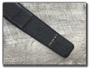 Zuma - Whiskey Brown Leather Guitar Strap - Numbered Limited Edition
